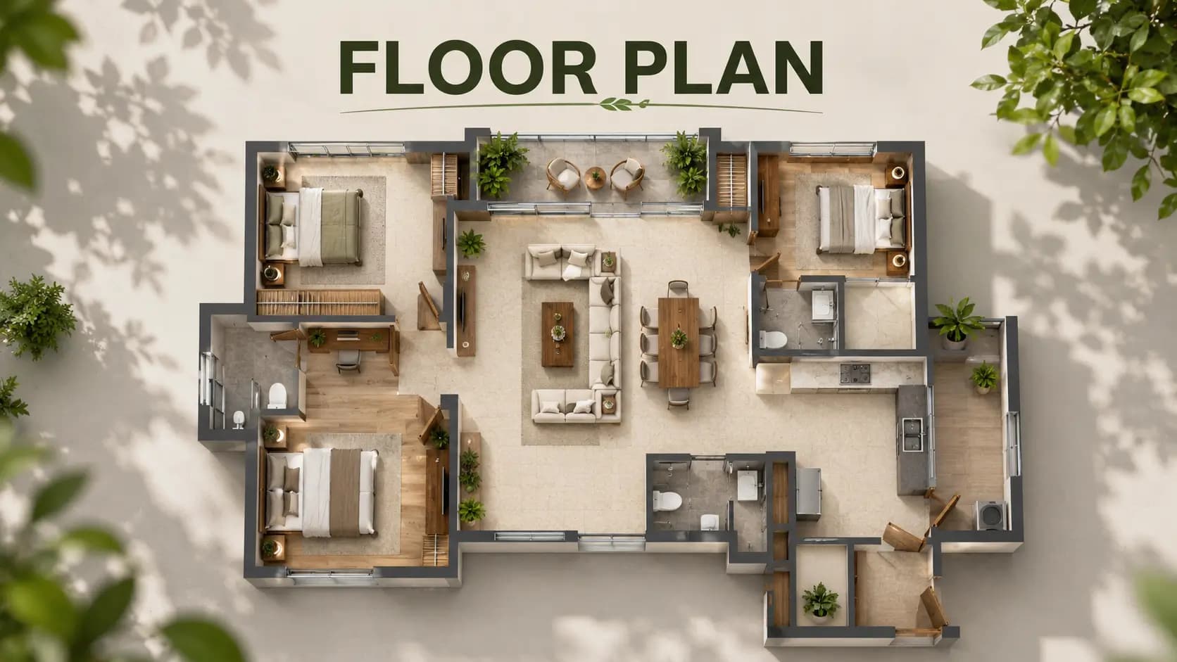 Sobha Neopolis Floor Plan — 1, 3 & 4 BHK Layouts and Sizes